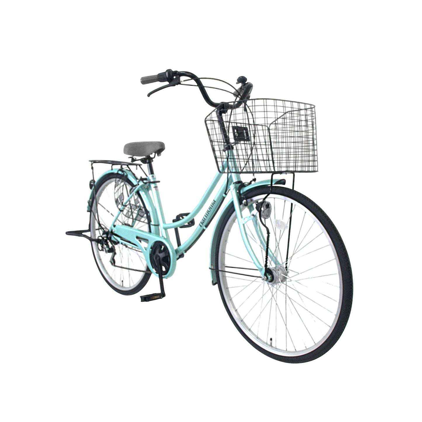 9月25日以降発送 Harmonia 自転車 ママチャリ 26インチ 6段変速ギア オートライト