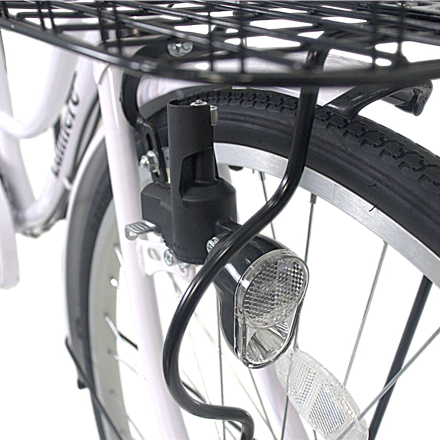 9月25日以降発送 Lumiere 自転車 ママチャリ 26インチ 6段変速ギア ブロックダイナモライト