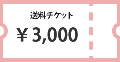送料チケット3,000円